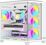 Корпус Formula Crystal Z9 белый без БП ATX 2xUSB3.0 1xUSB3.1 audio bott PSU Image