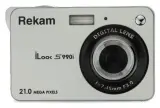 Фотоаппарат Rekam iLook S990i серебристый 21Mpix 2.7" 720p SDHC/MMC CMOS IS el/Li-Ion Image