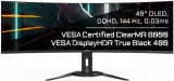 Монитор Gigabyte 49" Aorus CO49DQ черный OLED 0.03ms 16:9 HDMI M/M матовая HAS Piv 250cd 178гр/178гр 5120x1440 144Hz DP DQ USB 15кг Image
