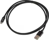Кабель USB (m)-Lightning (m) 1м черный Image