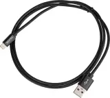 Кабель USB (m)-Lightning (m) 1м черный Image