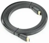 Кабель аудио-видео FLAT HDMI (m)/HDMI (m) 3м. черный Image