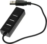 Разветвитель USB 2.0 BPH-1906 4порт. черный Image