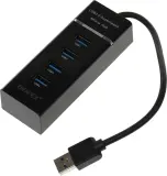 Разветвитель USB 3.0 BHP-P104 4порт. черный Image