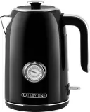 Чайник электрический Galaxy Line GL 0350 1.7л. 2200Вт черный корпус: нерж.сталь (ГЛ0350Л) Image
