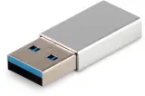 Адаптер Buro ver2.0 USB A(m) USB Type-C (f) (BU-USB2-AM-CF) серебристый Image