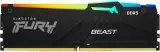 Память DDR5 16GB 5600MHz Kingston KF556C36BBEA-16 Fury Beast Black Expo RGB RTL Gaming PC5-44800 CL36 DIMM 288-pin 1.25В kit single rank с радиатором Ret Image