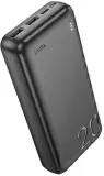Мобильный аккумулятор Hoco J123A Element 20000mAh 2A 2xUSB-A черный Image