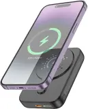 Мобильный аккумулятор Hoco J117A Esteem 10000mAh QC/PD 20W 2A USB-C беспров.зар. черный Image