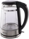 Чайник электрический Gorenje K17GDW 1.7л. 2200Вт черный корпус: металл/пластик Image
