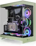 Корпус Thermaltake CTE E550 Matcha зеленый без БП ATX 3x140mm 2xUSB3.0 audio bott PSU Image