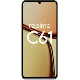 Смартфон Realme RMX3930 C61 128Gb 8Gb блестящий золотой моноблок 3G 4G 6.67" 720x1600 Android 13 50Mpix 802.11 a/b/g/n/ac NFC GPS GSM900/1800 GSM1900 TouchSc Image