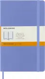 Блокнот Moleskine CLASSIC SOFT QP616B42 Large 130х210мм 192стр. линейка мягкая обложка голубая гортензия Image