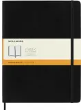 Блокнот Moleskine CLASSIC SOFT QP621 XLarge 190х250мм 192стр. линейка мягкая обложка черный Image