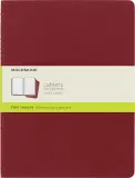 Блокнот Moleskine CAHIER JOURNAL CH123 XLarge 190х250мм обложка картон 120стр. нелинованный клюквенный (3шт) Image