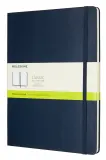 Блокнот Moleskine CLASSIC QP092B20 XLarge 190х250мм 192стр. нелинованный твердая обложка синий Image