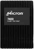 Твердотельный накопитель Micron 7450 MAX 1.6TB NVMe U.3 (15mm) PCIe NVMe Gen4 1x4 (v1.4) R6500/W2200MB/s 3D TLC MTTF 2М 430K/224K IOPS SSD Enterprise Solid State Drive, 1 year, OEM Image