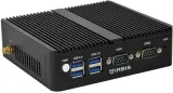 IRBIS Smartdesk mini PC Fanless Intel N100 (4C/4T - up to 3.4Ghz), 8GB DDR4 3200, 256GB SSD M.2, Intel UHD, WiFi, BT, 2xCOM, NoOS, 1Y Image