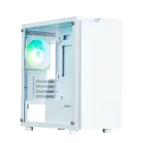 ZALMAN T4 PLUS, MATX, WHITE, WINDOW, 1 x Combo (3.5'' or 2.5''), 1x3.5'', 2x2.5", 1xUSB2.0, 2xUSB3.0, REAR 1x120mm ARGB Image