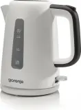 Чайник электрический Gorenje K17XG 1.7л. 2200Вт белый корпус: металл/пластик Image