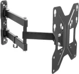 Кронштейн для телевизора Ultramounts UM900 черный 23"-43" макс.30кг настенный поворотно-выдвижной и наклонный Image