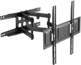 Кронштейн для телевизора Ultramounts UM908 черный 32"-75" макс.40кг настенный поворотно-выдвижной и наклонный Image