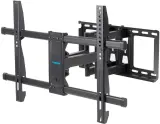 Кронштейн для телевизора Kromax GALACTIC-57 черный 32"-75" макс.60кг настенный поворотно-выдвижной и наклонный Image