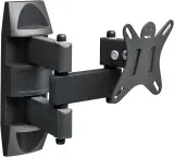 Кронштейн для телевизора Holder LCDS-5039 металлик 10"-26" макс.25кг настенный поворот и наклон Image