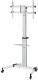 Подставка для телевизора Ultramounts UM307W белый 37"-86" макс.50кг напольный мобильный Image