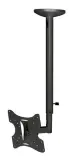 Кронштейн для телевизора Arm Media LCD-1000 черный 10"-37" макс.30кг потолочный поворот и наклон Image