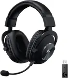 Наушники с микрофоном Logitech G Pro X Lightspeed черный 2м мониторные Radio оголовье (981-000909) Image