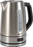 Чайник электрический Vitek VT-1160 1.7л. 2200Вт серебристый корпус: нерж.сталь/пластик Image