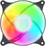 Вентилятор GMNG GG-CF120FRGB3-PWMBK RGB 120x120x25mm черный 4-pin 20-28dB 108gr Ret Image