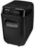 Шредер Fellowes AutoMax 200M с автоподачей (секр.P-5) фрагменты 200лист. 32лтр. скобы пл.карты Image
