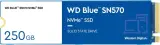 Накопитель SSD WD PCIe 3.0 x4 250GB WDS250G3B0C Blue SN570 M.2 2280 Image