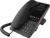 Отельный SIP-Телефон FanvilWIFI Hotel Phone 2 SIP Lines 1 USB Port for phone charging 5 Soft keys programmable service hotline 2.4GHz&5GHz,Wi-Fi 6 PoE HD Voice    PSU Image