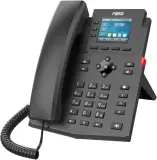 SIP-Телефон 2-проводной Fanvil 2 Wire Phone Energy-saving mode 6 Parties conference 3 Line Key HD voice 4 SIP Line Back light Opus+IPV6 PSU Image