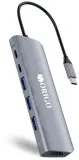 ORIGO Док-станция USB-C, 3xUSB 3.0, 1xUSB-C/PD 3.0, 1xUSB-C, 1xHDMI