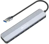 Концентратор USB ORIGO Концентратор USB 3.0, 7xUSB 3.0, режим быстрой зарядки Image