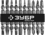 Набор бит Зубр 26089-H10 (10пред.) для шуруповертов Image