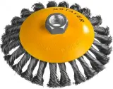 Щетка дисковая по мет. Stayer 35135-125 d=125мм (угловые шлифмашины) Image
