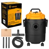 Строительный пылесос Deko DKVC-1400-15P 1400Вт (уборка: сухая) черный Image