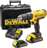 Дрель-шуруповерт DeWalt DCD776S2-ZA 300Вт аккум. патрон:быстрозажимной (кейс в комплекте) Image