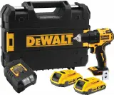 Дрель-шуруповерт DeWalt DCD708D2T-QW 340Вт аккум. патрон:быстрозажимной (кейс в комплекте) Image