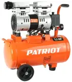 Компрессор поршневой Patriot WO 24-160 безмасляный 160л/мин 24л 1100Вт оранжевый Image
