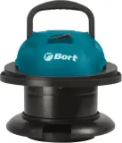 Строительный пылесос Bort BSS-1215-Aqua 1250Вт (уборка: сухая/влажная) серый Image