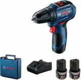 Дрель-шуруповерт Bosch GSR 12V-30 аккум. патрон:быстрозажимной (кейс в комплекте) (06019G9000) Image