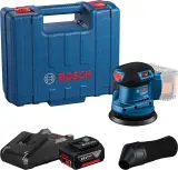 Эксцентриковая шлифмашина Bosch GEX 185-LI D125мм аккум. жестк.кейс (06013A5021) Image
