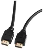 Кабель аудио-видео Ultra HD HDMI (m)/HDMI (m) 2м. позолоч.конт. черный Image