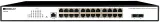 ORIGO Управляемый L2 коммутатор, 24x1000Base-T, 2x1000Base-X SFP, консольный порт RJ-45, комплект для установки в 19" стойку Image